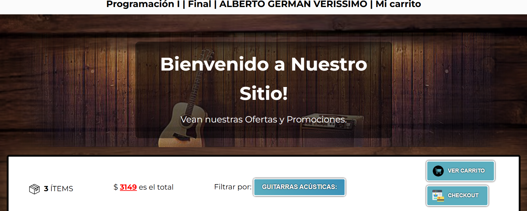 guitar e-commerce thumbnail